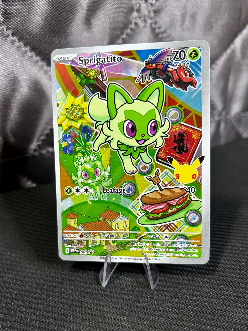 Sprigatito MEP 061 Promo First Partners Series 3